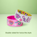 Melissa & Doug Design-Your-Own Bracelets with 100+ Sparkle Gem and Glitter Stickers