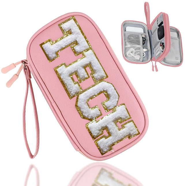 COSHAYSOO Electronic Travel Case Cable Cord Charger Organizer Pouch Bag Airplane Essentials Unique Birthday Christmas Gi