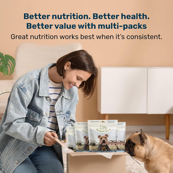 Superfood Complete, Air-Dried Adult Dog Food - High Protein, Zero Fillers, Superfood Nutrition by Katherine Heigl (24 Oz., Premium Chicken)