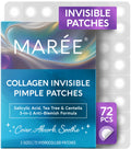 MAREE Pimple Patches for Face - Clear Acne Patches for Face - Invisible Hydrocolloid Patch Parches Para Acne Stickers Zit Dots - Cystic Zit