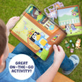 Bluey Magnetic Playset, Magnet Activity Toys, Great Birthday Parties, at-Home Activities, or Screen-Free Fun, Perfect Travel or Road Trip, Hours