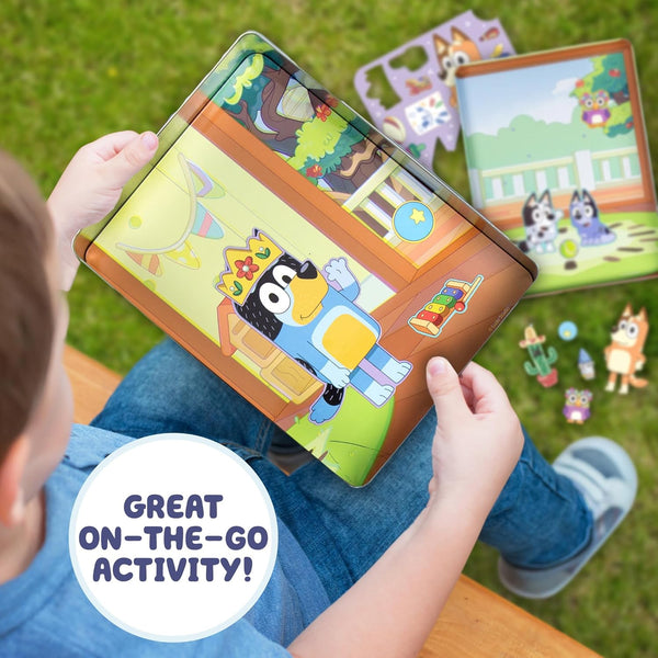 Bluey Magnetic Playset, Magnet Activity Toys, Great Birthday Parties, at-Home Activities, or Screen-Free Fun, Perfect Travel or Road Trip, Hours