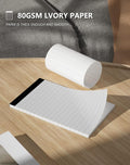 6 Pack Small Notepads Refills Memo Pads 3 X 5 Inch Lined Writing Note Pads with 30 Sheets Note Pad Paper in Each Pad Mini Pocket Notebook Refills