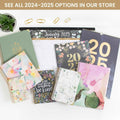 Bloom Daily Planners HARDCOVER 2025 (8.5" X 11") Calendar Year Day Planner (January 2025 - December 2025) - Aesthetic Goal Organizer - Monthly &