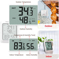 Thermopro TP60 Digital Hygrometer Outdoor Thermometer Wireless Temperature and Humidity Gauge Monitor Room Thermometer with 500Ft/150M Range