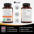Turmeric Tablets with Black Pepper & Ginger - Curcumin - 180 Turmeric and Black Pepper Tablets (3 Month) High Strength Active Turmeric Supplements