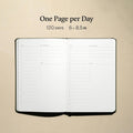Undated Daily Planner for Productivity & Work â Hardcover, 120 Days, with Habit Tracker & Goal Setting. Monthly, Weekly & Daily Work Planner.