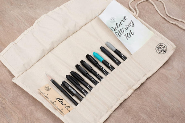 Kelly Creates 13 Piece Deluxe Lettering Kit, Multicolor