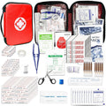 Travel-First Aid-Kit Car-Home 300PCS Survival-Kit Outdoor-Adventure - Small Portable Red Emergency Essential Sets Office Hiking Camping Business
