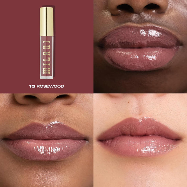 Milani Lip Gloss, Keep It Full Nourishing Lip Plumper with Hyaluronic Acid & Peptides for Soft, Fuller-Looking Lips (0.1