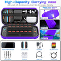 Daydayup Switch Carrying Case Compatible with Nintendo Switch/Switch OLED, with 20 Games Cartridges Protective Hard Shell Travel Carrying Case