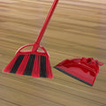 O-Cedar One Sweep Broom with Step-On Dustpan | Remove 99% with One Sweep | Lightweight Quiet Cleaning Tool | Ideal for Pet Owners