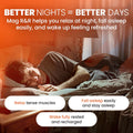 Saltwrap Mag R&R - Nighttime Muscle Cramps Support, Natural Sleep Support for Adults with Magnesium Glycinate for Muscle Spasm and Leg Cramps