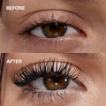 Black Mascara Queen Cobra â Volumizing, Curling, Lengthening â Soft Brush for Smooth Application â Long-Lasting & Weather-Proof â 0.34