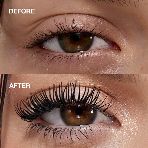 Black Mascara Queen Cobra â Volumizing, Curling, Lengthening â Soft Brush for Smooth Application â Long-Lasting & Weather-Proof â 0.34