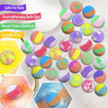Bath Bombs for Kids with Surprise Inside, 32 Pack Bath Bombs with Land & Sea Animal Toys, Handmade Fizzy Bubble Children Bath Ball Gift Set for