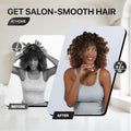 Hooded Hair Dryer W/A Headband Integrated That Reduces Heat around Ears & Neck - Hair Dryer Hooded Diffuser Cap for Curly, Speeds up Drying Time,