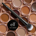 E.L.F. Putty Blush Brush, Vegan Makeup Tool, Flawlessly Applies Putty & Cream Formulas, Creates Airbrushed Effect 1 Count (Pack of 1)