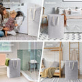 Lifewit 2 Pack Laundry Hamper Large Collapsible Laundry Baskets, Freestanding Waterproof Clothes Hamper with Easy Carry Handles in Laundry Room