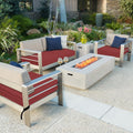 Easy-Going Waterproof Patio Seat Cushion Covers 22X20X4 Inch 2 Pack Replacement Non-Slip Outdoor Cushion Slipcover with Zipper and Adjustable