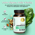 Future Kind Vegan Chelated Magnesium Supplement - Most Bioavailable & 6X More Potent Magnesium Capsules - Supports Sleep, Energy & Muscle