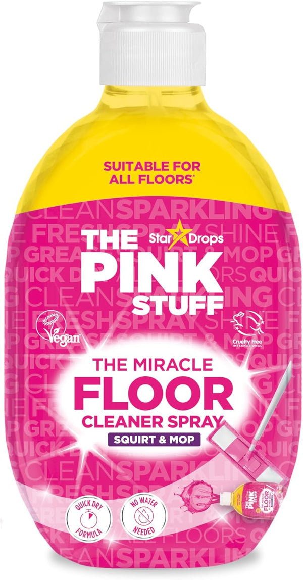 Stardrops - the Pink Stuff - the Miracle Floor Cleaner Spray - Squirt and Mop