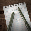 Rite in the Rain All-Weather EDC Pen, Olive Drab Pokka 2-Pack, Black 0.8Mm Ink, Fine Point (No. OD92)