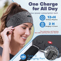 Sleep Headphones Bluetooth Headband for Side Sleeper, 14 Hours Playtime, Wireless Headband Headphones with HD Stereo Speakers for