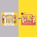 Burt'S Bees Gifts Ideas, Tips and Toes Kit, 6 Travel Size Products - Pomegranate Moisturizing Lip Balm, 2 Hand Creams, Foot Cream, Cuticle Cream,