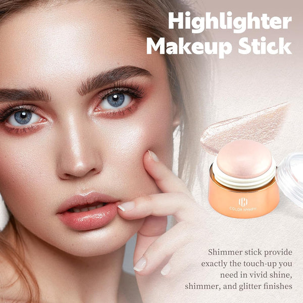 Color Nymph Face Makeup Kit, Make up Set for Teen Girls | Vegan & Cruelty Free | Includes Lipglosses Liquid Blush Highlighter Contour Stick &