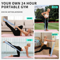 Resistance Band Set, Two Resistance Levels, Stretch Bands for Working Out Women or Men, Strength Training, Home Fitness, Toning, Stretching, Yoga,