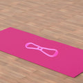 Kisangel Silicone Yoga Tension Band, Figure 8-Shaped Elastic Pull Rope, Multifunctional Resistance Bands for Fitness, Chest, Arm, Shoulder