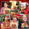 Christmas Card Pop up with Light and Music 3D Santa Fireplace Merry Christmas Greeting Card with Envelope for Kids Girls Women Man Christmas Gift