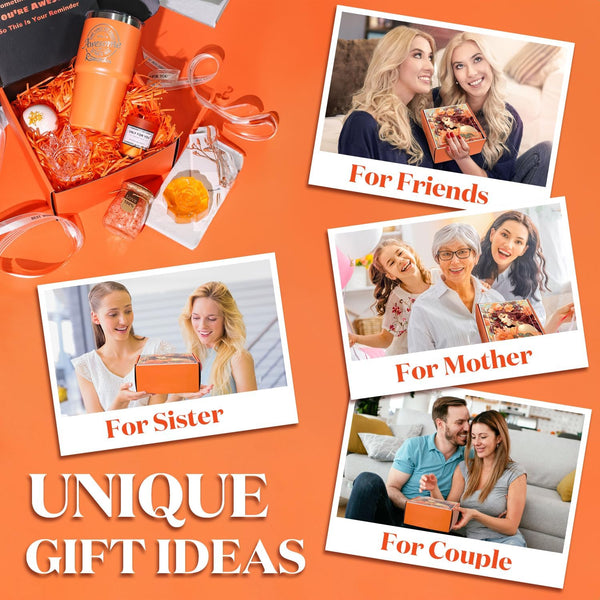 Gifts for Women Unique Spa Gifts Basket Set Birthday, Mothers Day, Valentines Day Christmas Gifts for Mom, Sister, Her, Girlfriend, Wife Bright