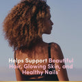 Nature'S Bounty Optimal Solutions Hair, Skin and Nails Pectin Gummies, 2500 Mcg Biotin per Serving, No Stick Gummy, Vegetarian Formula, Strawberry