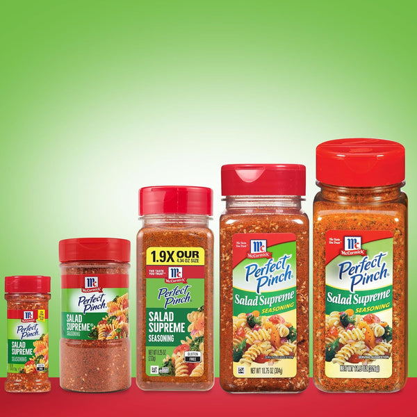 Mccormick Perfect Pinch Salad Supreme Seasoning, 8.25 Oz