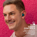 Jlab Go Air Pop True Wireless Bluetooth Earbuds & Charging Case, Teal, Dual Connect, IPX4 Sweat Resistance, Bluetooth 5 Connection, 3 EQ Sound