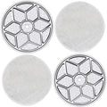 2-Pack 11" Pressure Canner Rack + Cotton Jars Mat, 304 Stainless Steel Cooking Rack, 11 Inch Canning Rack Replacement for Presto All-American and