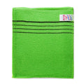 9Pcs Genuine Korean/Asian Exfoliating Bath Washcloth, Skin Massage (Green 6Pcs, Red 3Pcs) Genuine Korean Italy Towel, Removing Dry, Dead Skin