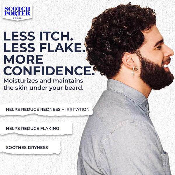 Scotch Porter Conditioning Beard Balm â Smooth, Shape, Moisturize & Soften Coarse, Dry Facial Hair While Encouraging Growth for a