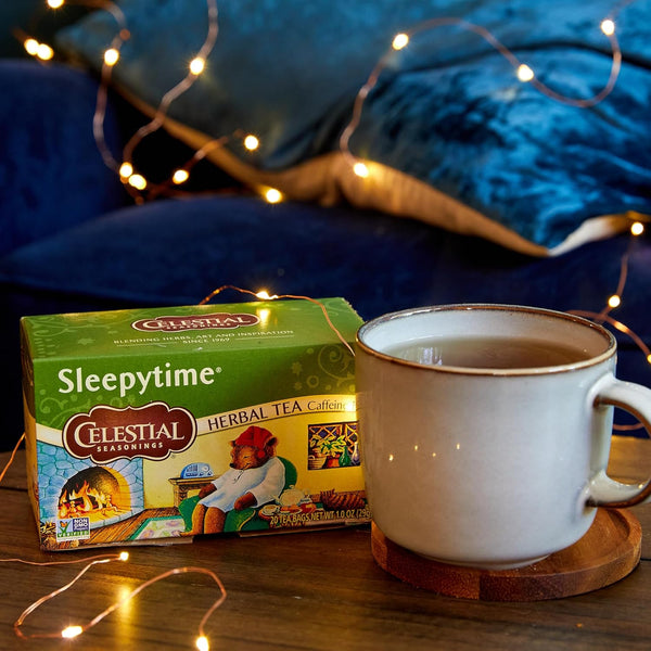 Celestial Seasonings Herbal Tea Variety Pack, Bengal Spice, Sleepytime, Honey Vanilla Chamomile, Country Peach Passion, Peppermint & Chamomile,