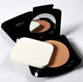 Palladio Dual Wet and Dry Foundation with Sponge and Mirror, Squalane Infused, Apply Wet for Maximum Coverage or Dry for Light Finishing and