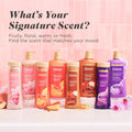 Caress Body Wash for Women, Peony & Almond Blossom, Shower Gel Moisturizing Body Wash for Fresh, Smooth Skin to Soothe and Unwind, 20 Fl Oz, (Pack