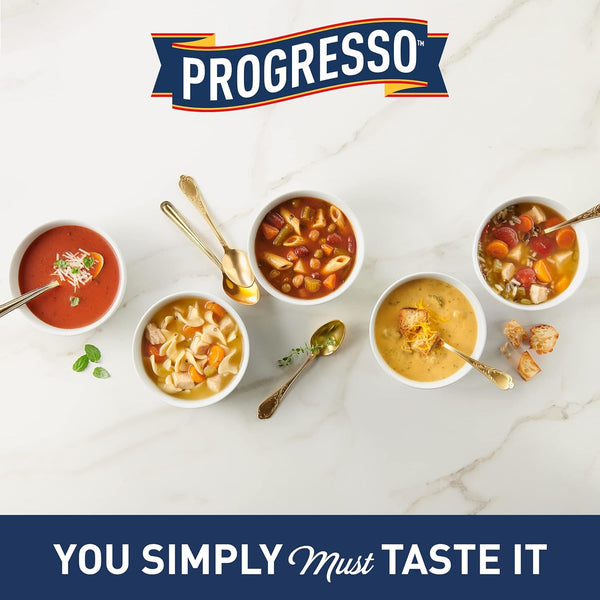 Progresso Rich & Hearty, New England Clam Chowder Soup, 18.5 Oz., 4 Pack