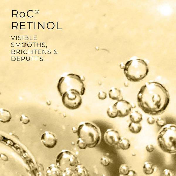 RoC Retinol Correxion Under Eye Cream for Dark Circles & Puffiness, Daily Wrinkle Cream, Anti Aging Skin Care Treatment Women and Men, 0.5 oz