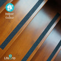 Lifegrip anti Slip Traction Tape, 4 Inch X 30 Foot - Best Grip, Friction, Abrasive Adhesive for Stairs, Tread Step, Indoor, Outdoor (4" X 30')