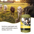 Electric Fence Polywire 656 Feetï¼200 Meterï¼6 Stainless Steel Strands for Reliable Conductivity and Rust Resistanceï¼Portable Electric Fence Rope