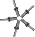 5 Packs of Heavy Duty Wedge and Feather Shims, Abuff 3/4 Inch Plug Shim and Wedge Concrete Rock Stone Splitter Hand Tools