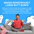 Laughing Smith Jumbo Sized 16 Inch Whoopee Cushion - Giant Whoopee Fart Toy for Kids - Makes Great Big Mega Woopie Fart Sounds - the Funniest Fart