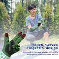 Schwer Gardening Gloves for Women, Rose Pruning Gloves with Forearm Protection, Breathable and Comfortable Thorn Proof Garden Glove with Touch
